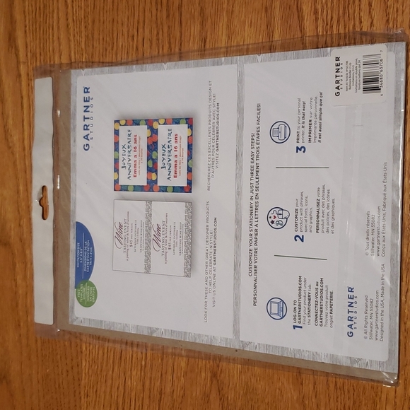 🛍 2/$6 🛍 Balloons border stationery - Picture 3 of 4